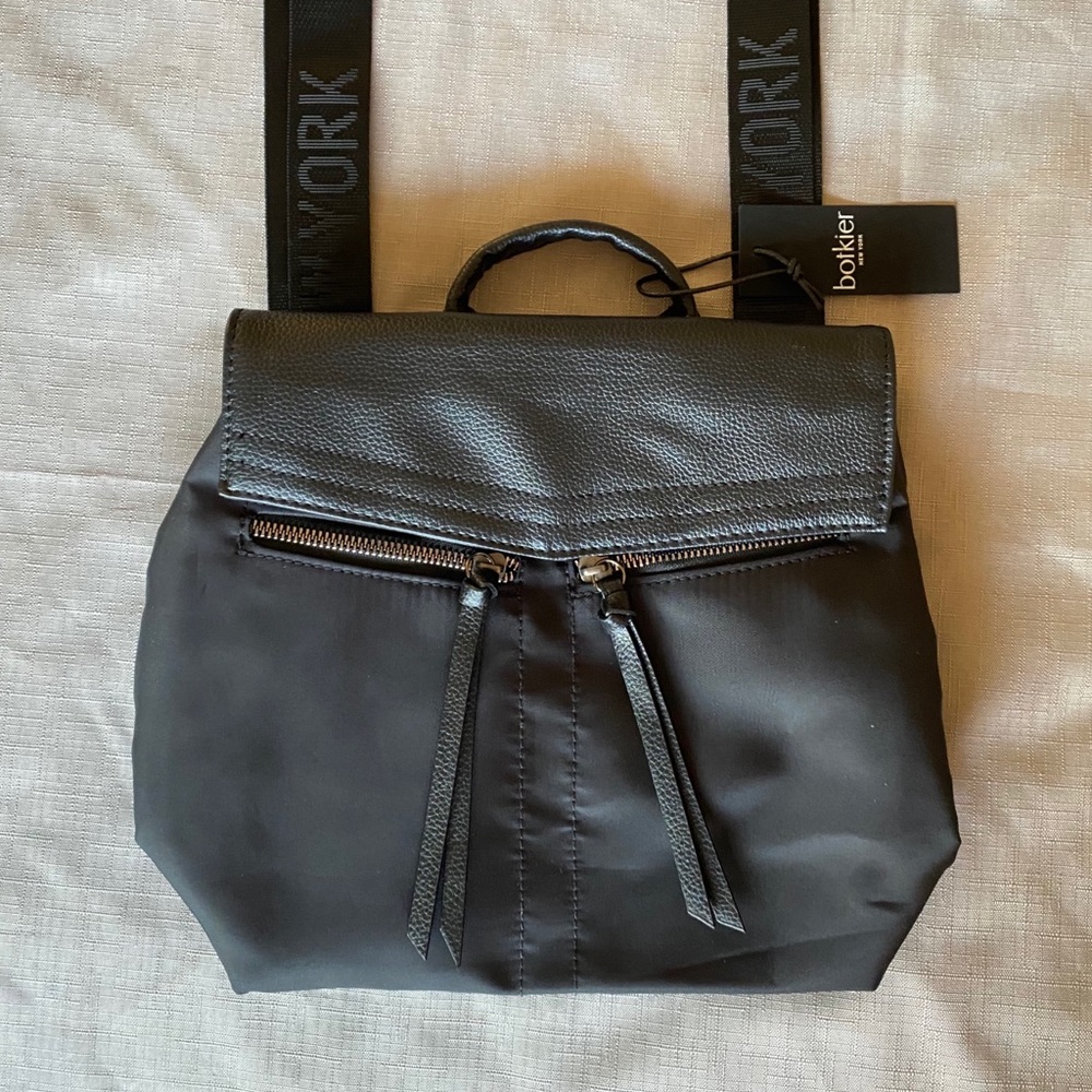 Botkier New York Faux Leather Trigger Backpack